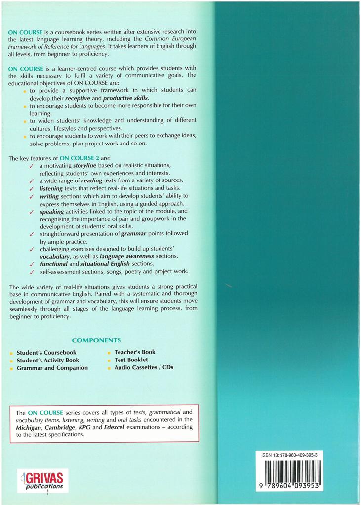 ON COURSE 2 WORKBOOK