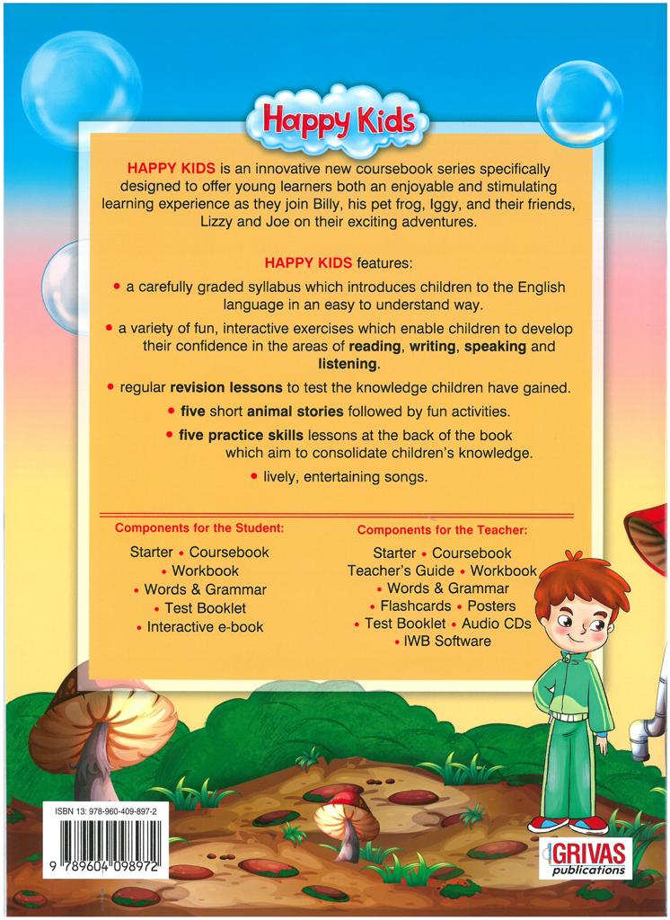 HAPPY KIDS JUNIOR A WORKBOOK & WORDS & GRAMMAR