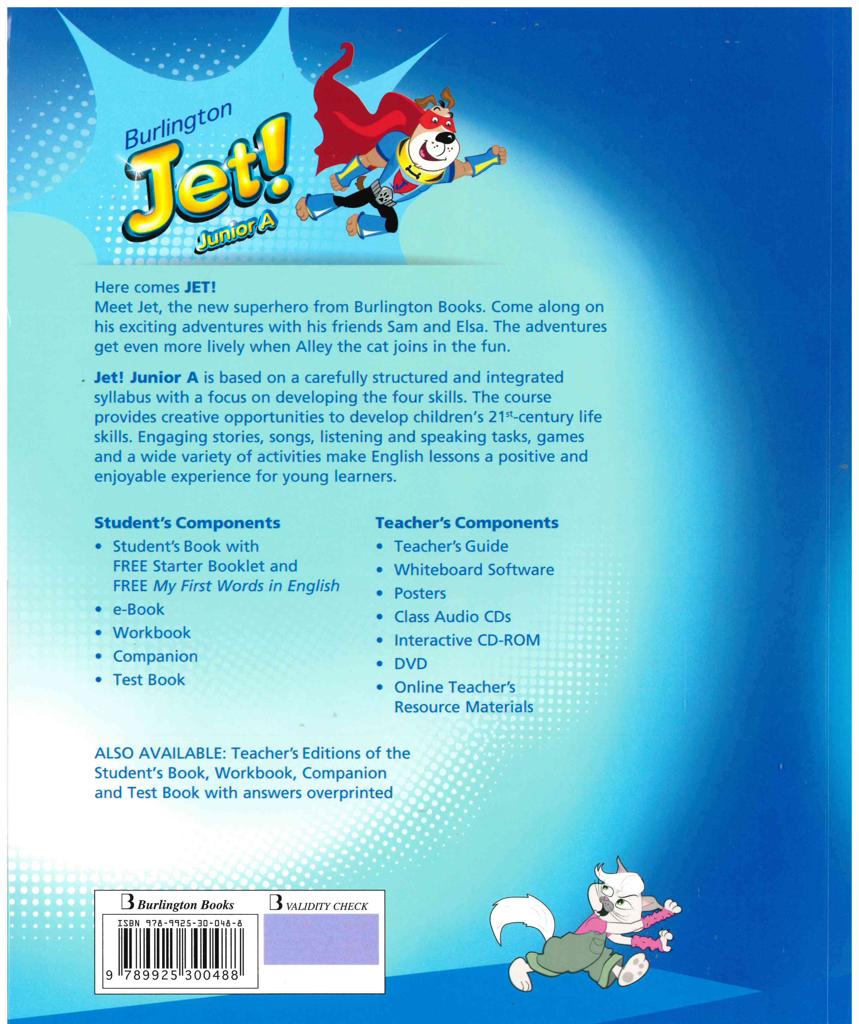 BURLINGTON JET! JUNIOR A STUDENT'S BOOK (+STARTER BOOKLET)