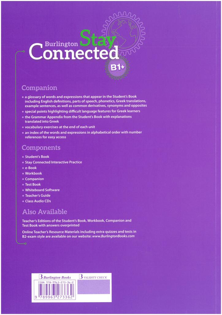 STAY CONNECTED B1+ COMPANION