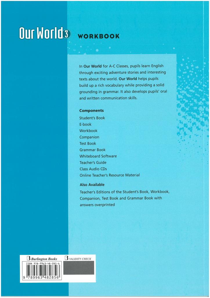 OUR WORLD 3 WORKBOOK