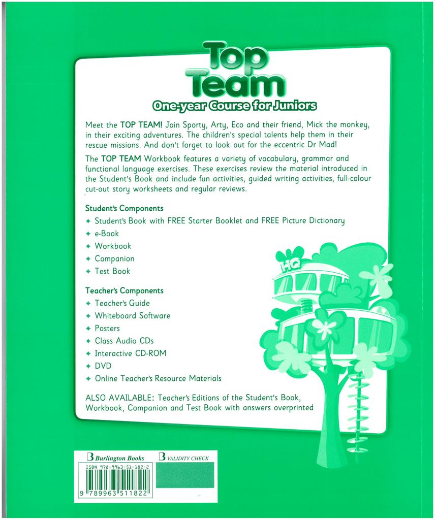TOP TEAM ONE YEAR COURSE WORKBOOK