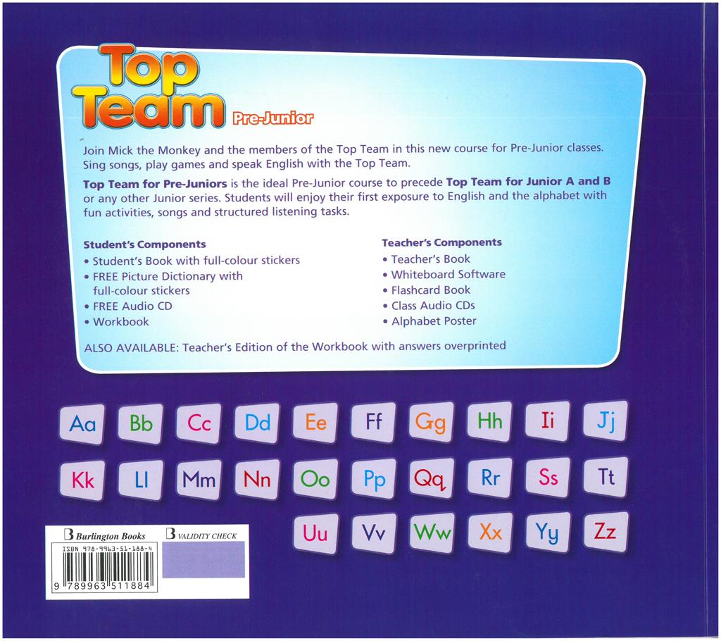 TOP TEAM PRE-JUNIOR STUDENT'S BOOK