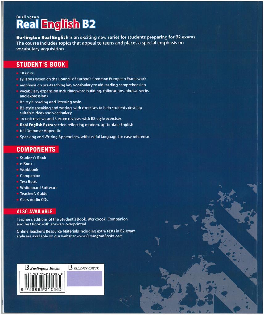REAL ENGLISH B2 STUDENT'S BOOK
